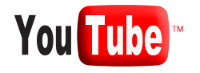 YouTube logo. 