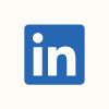 LinkedIn logo. 